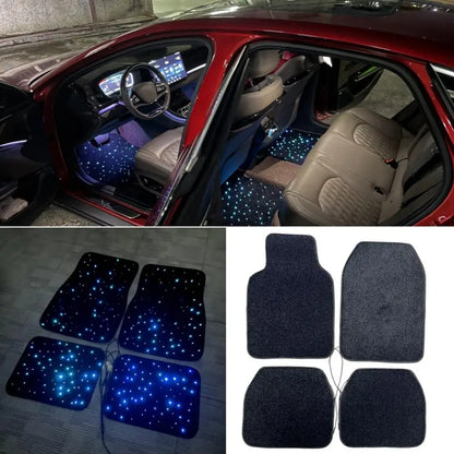 Car Universally LED Floor Mats Starlight